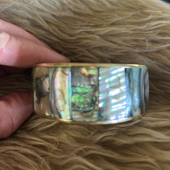 Vintage Mexican Alpaca Cuff Bracelet - Picture 13 of 13